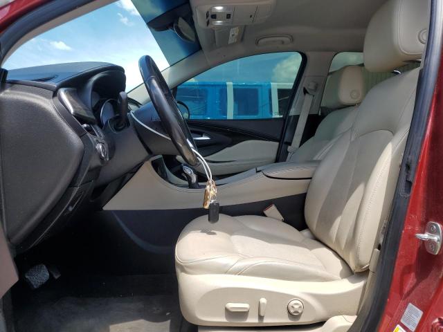 LRBFXBSAXLD049063 - 2020 BUICK ENVISION PREFERRED RED photo 7