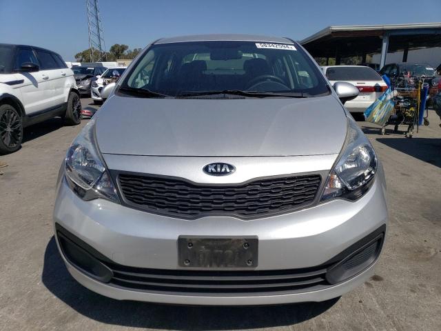 KNADM4A32F6462052 - 2015 KIA RIO LX SILVER photo 5