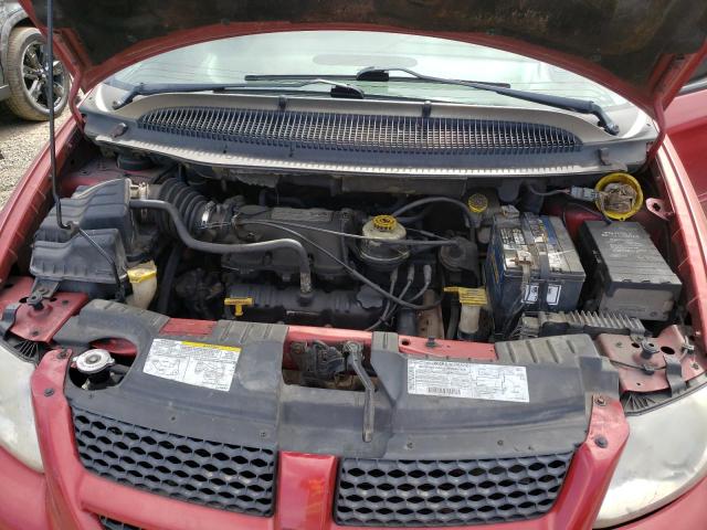 2B4GP74L02R553082 - 2002 DODGE GRAND CARA EX BURGUNDY photo 12