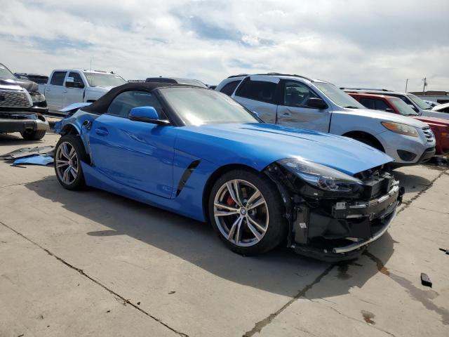 WBAHF3C06NWX63057 - 2022 BMW Z4 SDRIVE30I BLUE photo 4