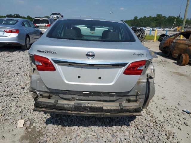 3N1AB7AP7KY263407 - 2019 NISSAN SENTRA S SILVER photo 6