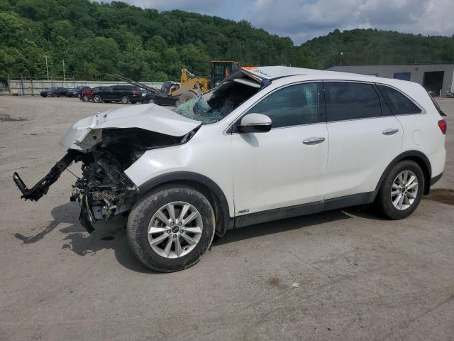 5XYPGDA30LG692057 - 2020 KIA SORENTO L WHITE photo 1