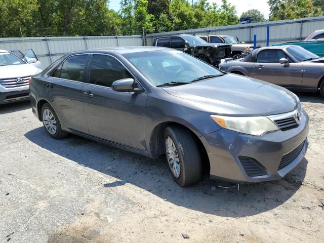 4T1BF1FK3DU687247 - 2013 TOYOTA CAMRY L GRAY photo 4