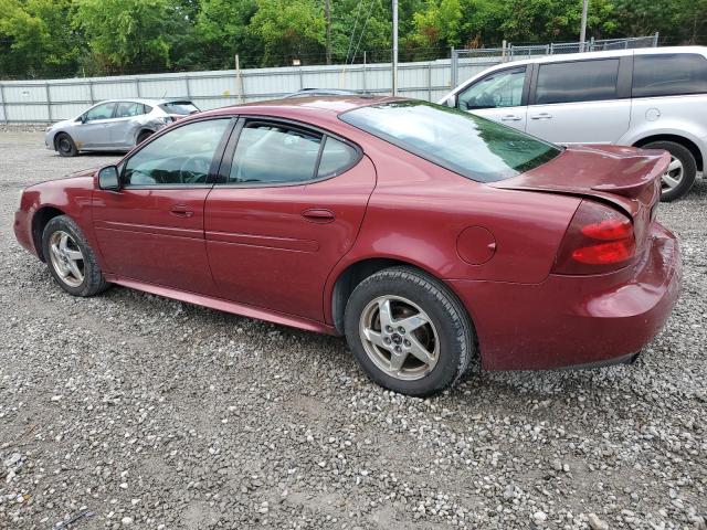 2G2WS522941335398 - 2004 PONTIAC GRAND PRIX GT2 ბურგუნდია ფოტო 2