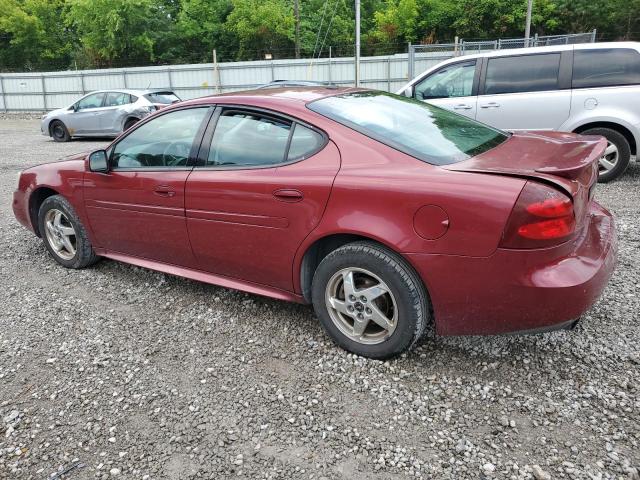 2G2WS522941335398 - 2004 PONTIAC GRAND PRIX GT2 BURGUNDY photo 2