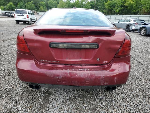 2G2WS522941335398 - 2004 PONTIAC GRAND PRIX GT2 BURGUNDY photo 6