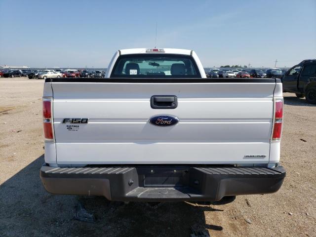 1FTNF1EF2DKF33369 - 2013 FORD F150 WHITE photo 6