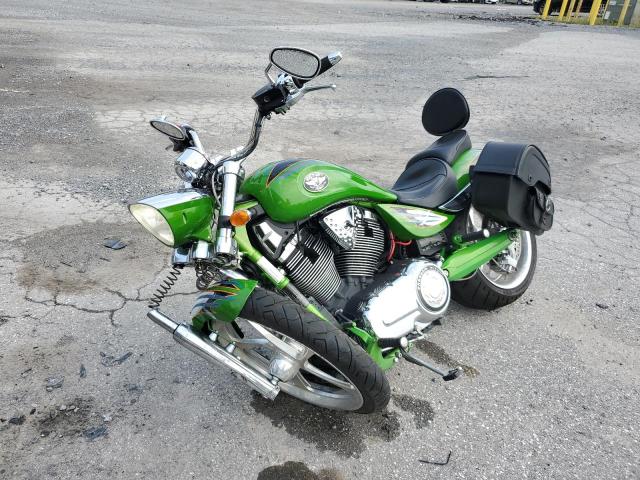 5VPXB36D293005122 - 2009 VICTORY MOTORCYCLES VEGAS JACKPOT Yaşıl foto 2