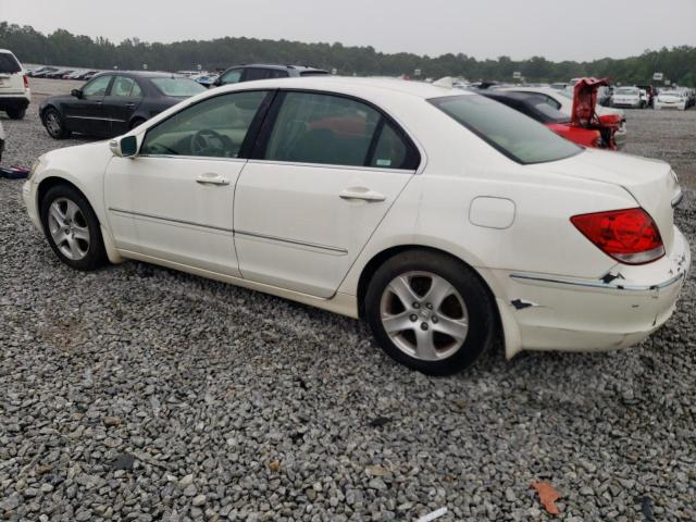 JH4KB16565C019751 - 2005 ACURA RL WHITE photo 2