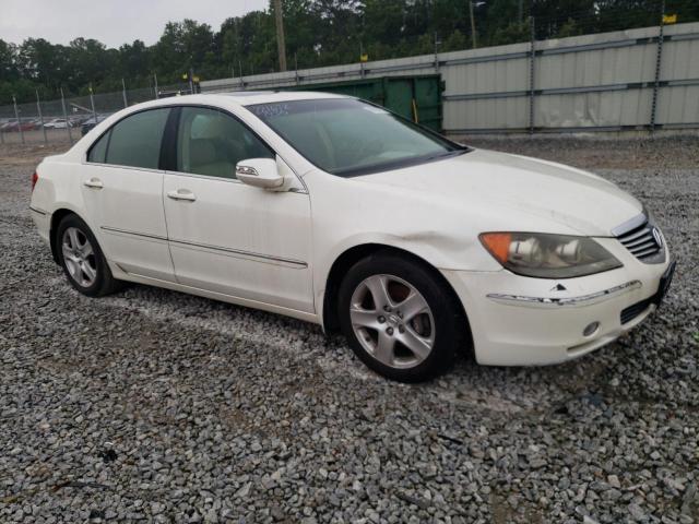 JH4KB16565C019751 - 2005 ACURA RL WHITE photo 4