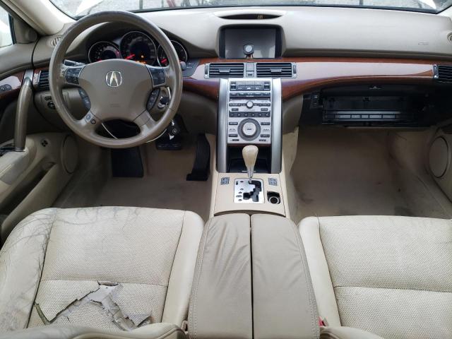 JH4KB16565C019751 - 2005 ACURA RL WHITE photo 8