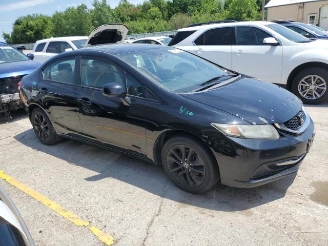 19XFB2F8XDE044985 - 2013 HONDA CIVIC EX BLACK photo 4