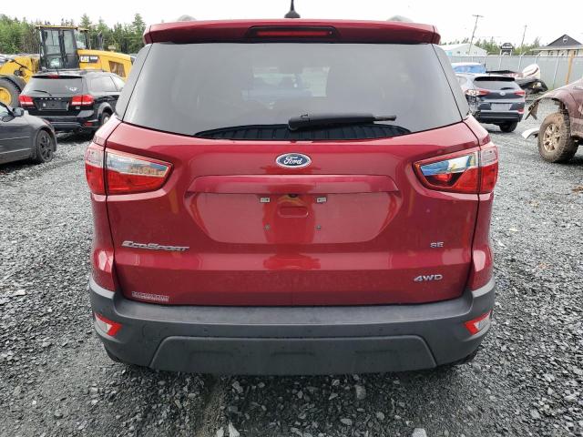 MAJ6S3GL2LC369666 - 2020 FORD ECOSPORT SE 栗色 照片 6