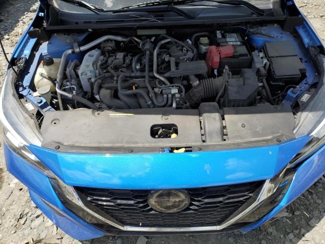 3N1AB8CV5MY203128 - 2021 NISSAN SENTRA SV BLUE photo 11