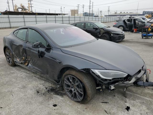 5YJSA1E56RF534960 - 2024 TESLA MODEL S ნაცრისფერი ფოტო 4