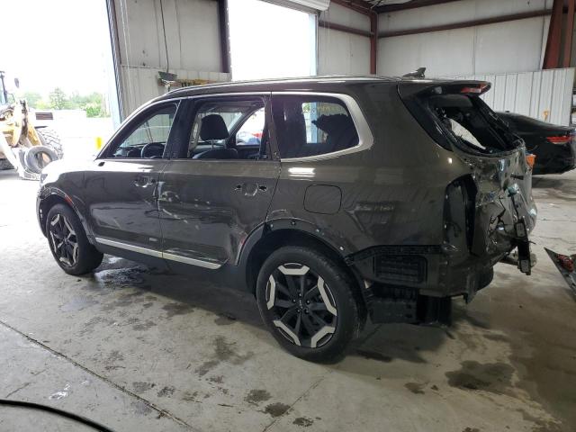 5XYP6DGC1PG340847 - 2023 KIA TELLURIDE S GREEN photo 2