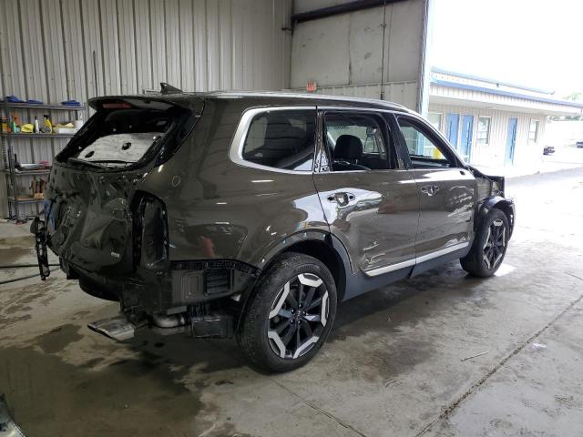 5XYP6DGC1PG340847 - 2023 KIA TELLURIDE S GREEN photo 3