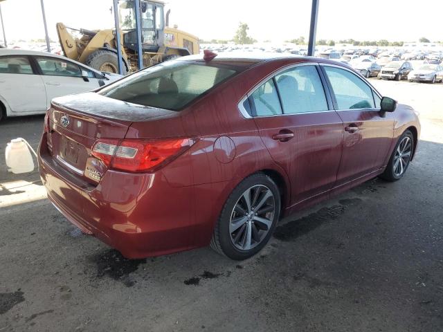 4S3BNAK63H3032551 - 2017 SUBARU LEGACY 2.5I LIMITED MAROON photo 3