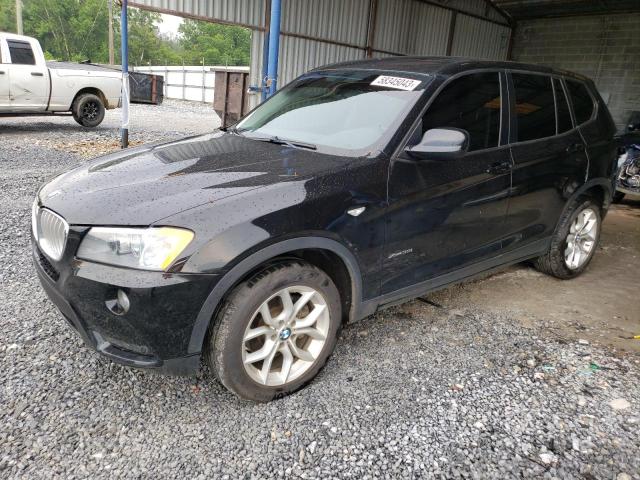 5UXWX7C55E0E80468 - 2014 BMW X3 XDRIVE35I BLACK photo 1