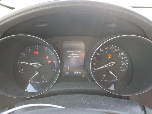 JTNKHMBX8M1097561 - 2021 TOYOTA C-HR XLE WHITE photo 9