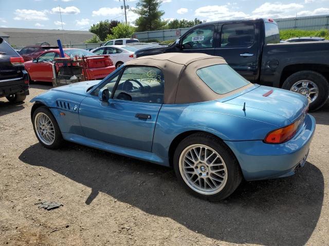 4USCJ3323WLB63044 - 1998 BMW Z3 2.8 BLUE photo 2