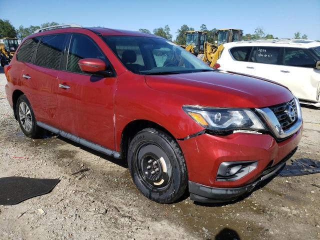 5N1DR2MN1HC631483 - 2017 NISSAN PATHFINDER S BURGUNDY photo 4