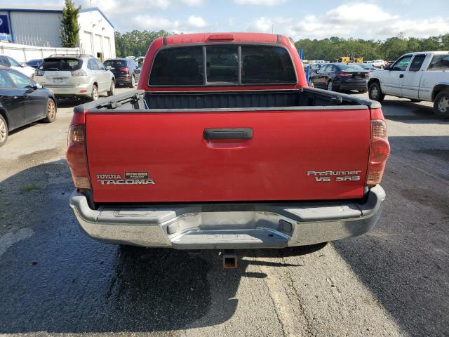 3TMJU62N27M033416 - 2007 TOYOTA TACOMA DOUBLE CAB PRERUNNER RED photo 6