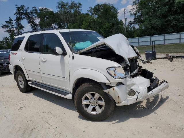 5TDBT48A01S006139 - 2001 TOYOTA SEQUOIA LIMITED WHITE photo 4