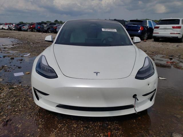 5YJ3E1EA1NF176957 - 2022 TESLA MODEL 3 WHITE photo 5