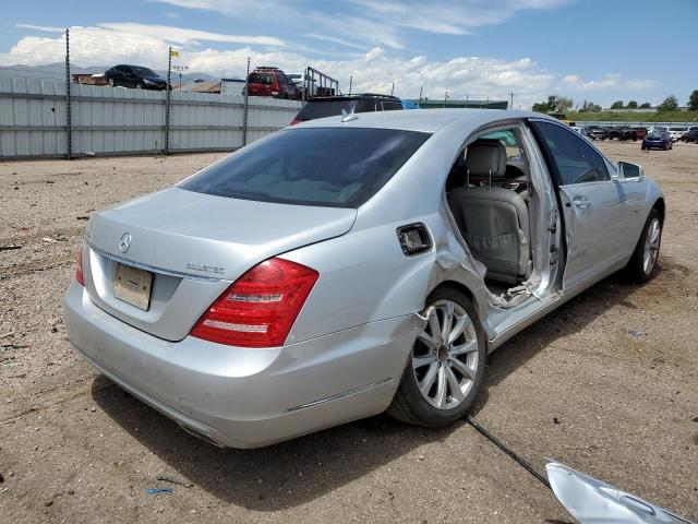 WDDNG8DB2CA478257 - 2012 MERCEDES-BENZ S 350 BLUETEC SILVER photo 3