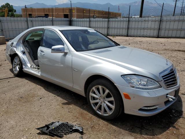 WDDNG8DB2CA478257 - 2012 MERCEDES-BENZ S 350 BLUETEC SILVER photo 4