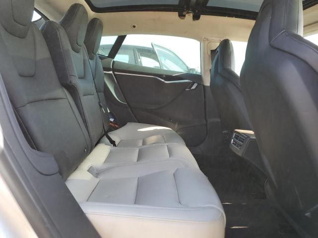 5YJSA1S11EFP41087 - 2014 TESLA MODEL S 白色 照片 10