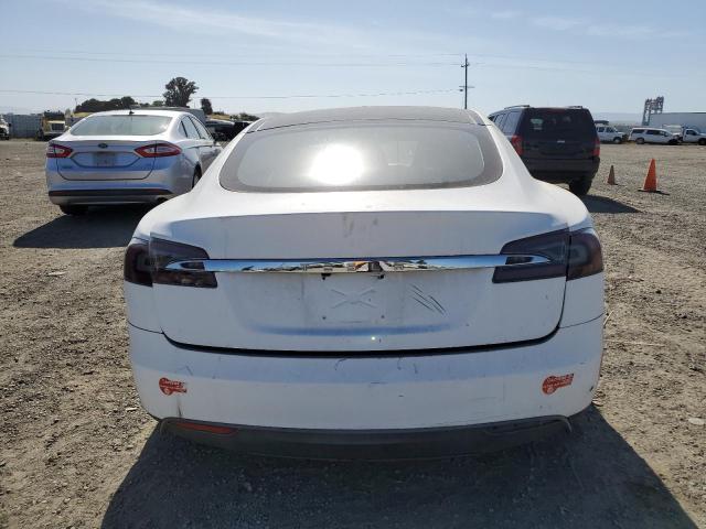5YJSA1S11EFP41087 - 2014 TESLA MODEL S 白色 照片 6