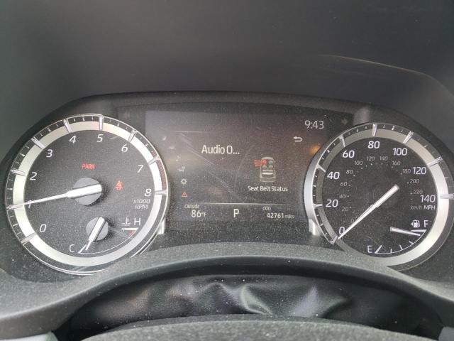 5TDGZRAH5NS539778 - 2022 TOYOTA HIGHLANDER XLE BLACK photo 9