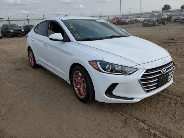 5NPD84LF4JH303546 - 2018 HYUNDAI ELANTRA SEL WHITE photo 1