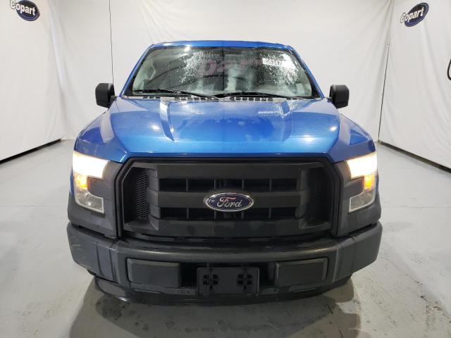 1FTEX1CP3FKE78233 - 2015 FORD F150 SUPER CAB BLUE photo 5