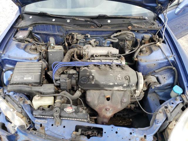 JHMEG1145PS009296 - 1993 HONDA CIVIC DEL SOL S BLUE photo 11
