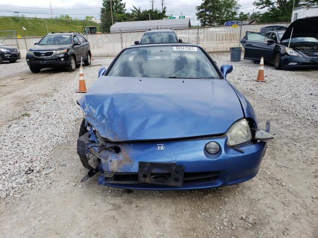 JHMEG1145PS009296 - 1993 HONDA CIVIC DEL SOL S BLUE photo 5