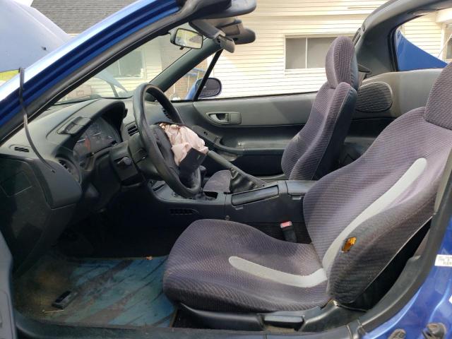 JHMEG1145PS009296 - 1993 HONDA CIVIC DEL SOL S BLUE photo 7