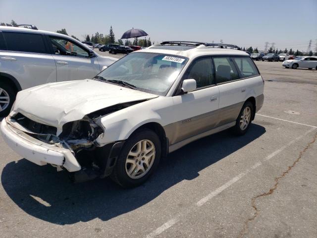 4S3BH686417654103 - 2001 SUBARU LEGACY OUTBACK LIMITED WHITE photo 1
