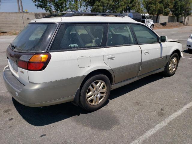 4S3BH686417654103 - 2001 SUBARU LEGACY OUTBACK LIMITED WHITE photo 3