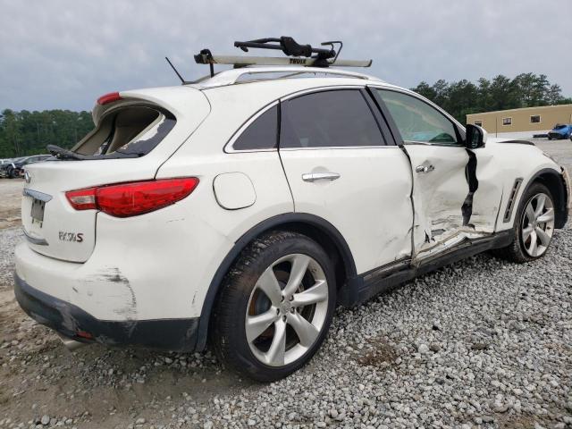 JN8BS1MW6BM170225 - 2011 INFINITI FX50 WHITE photo 3