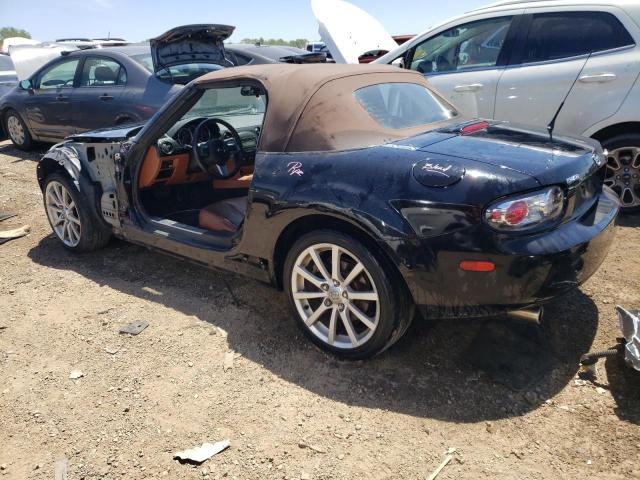 JM1NC25F460117479 - 2006 MAZDA MX-5 MIATA BLACK photo 2