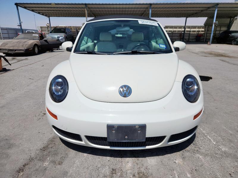 3VWFF31Y37M411346 - 2007 VOLKSWAGEN NEW BEETLE TRIPLE WHITE WHITE photo 5