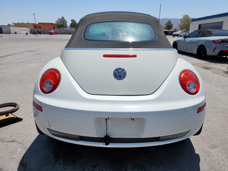 3VWFF31Y37M411346 - 2007 VOLKSWAGEN NEW BEETLE TRIPLE WHITE WHITE photo 6
