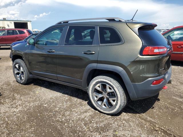 1C4PJMBS4FW739332 - 2015 JEEP CHEROKEE TRAILHAWK 绿色 照片 2