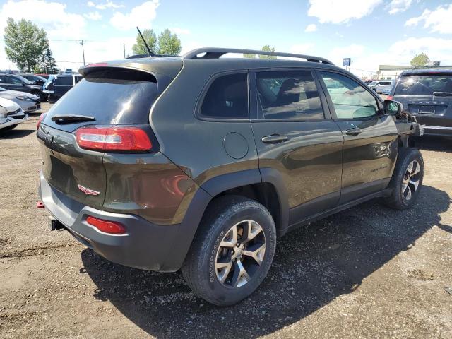 1C4PJMBS4FW739332 - 2015 JEEP CHEROKEE TRAILHAWK 绿色 照片 3
