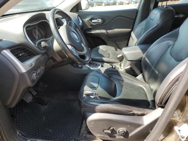 1C4PJMBS4FW739332 - 2015 JEEP CHEROKEE TRAILHAWK 绿色 照片 7