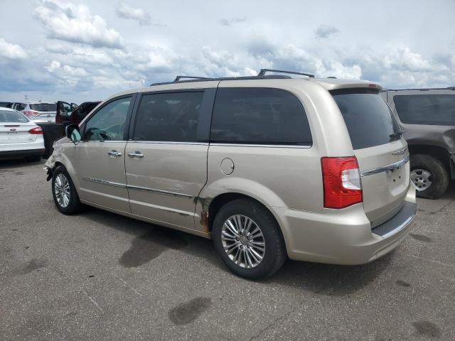 2C4RC1CG1DR691824 - 2013 CHRYSLER TOWN & COU TOURING L TAN photo 2