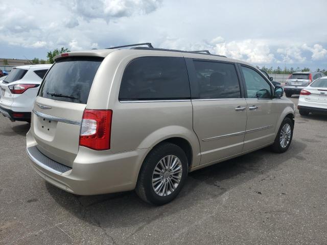 2C4RC1CG1DR691824 - 2013 CHRYSLER TOWN & COU TOURING L TAN photo 3